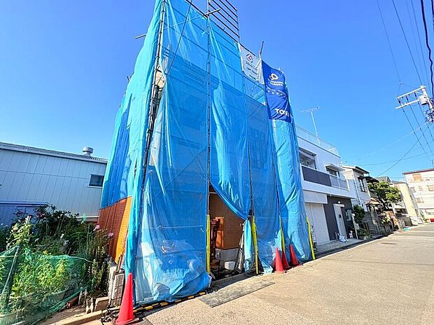 【前面道路含む現地写真】≪見学予約可能!≫日暮里・舎人ライナー「西新井大師西」駅歩17分♪