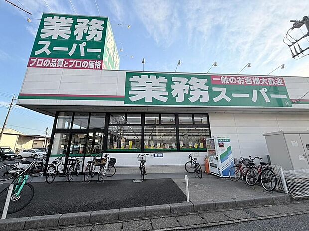 業務スーパー草加店（約700m）