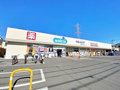 ウエルシア葛飾水元店 450ｍ(徒歩6分)