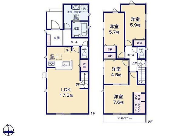 飯田グループホールディングス　リーブルガーデン　半田市北二ツ坂町２丁目第２　全２棟  １号棟