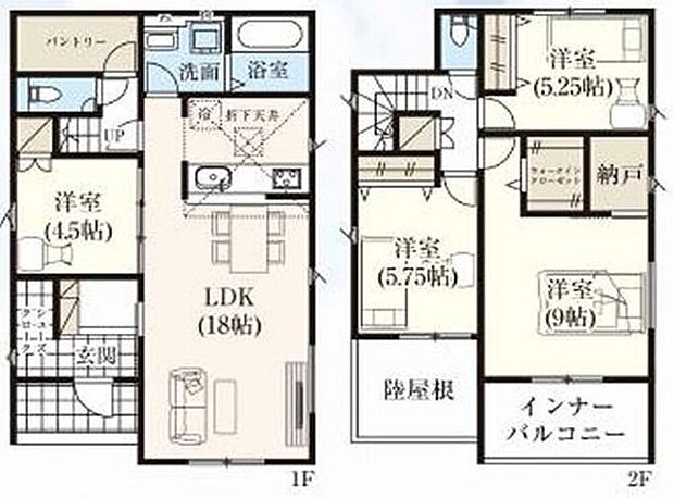 飯田グループホールディングス グラファーレ 瀬戸市品野町5期 全4棟 2号棟