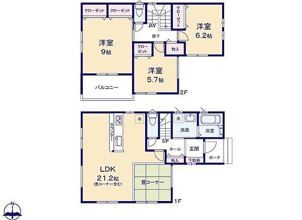 ファーストタウン　春日井市第６坂下町　全１棟  １号棟