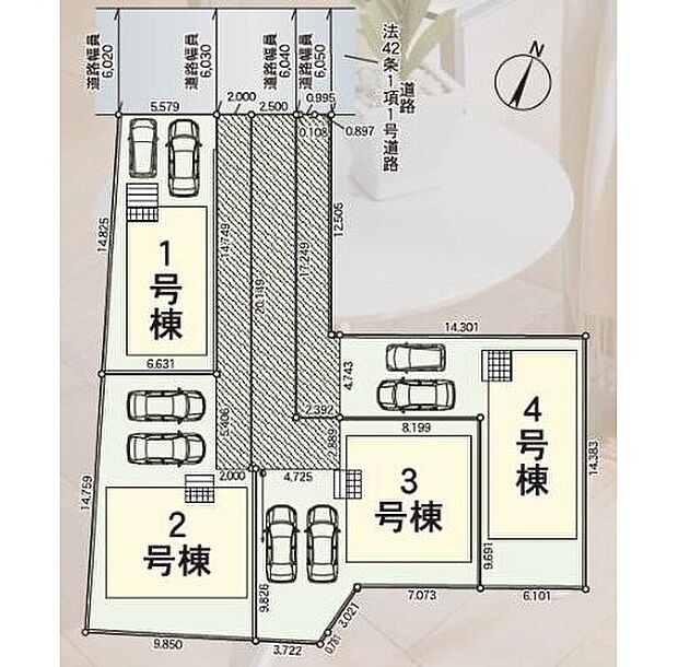 春日井市柏井町第１　全４棟
並列２台駐車可能（１・４号棟は車種による）、お庭付き☆
１号棟　２，８９０万円
２号棟　３，１９０万円
３号棟　３，０９０万円
４号棟　３，１９０万円