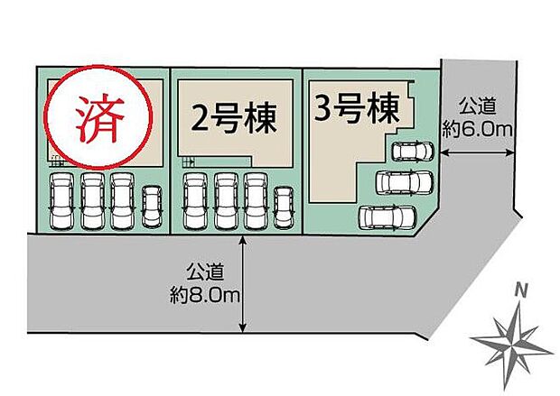 春日井市岩成台5丁目 全2棟
1号棟 ご成約済み
2号棟 3,490万円
3号棟 3,690万円