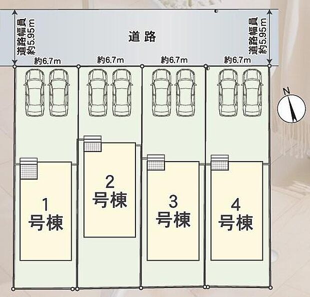 春日井市花長町第２　全４棟
並列２台駐車可能、お庭付き☆
１号棟　３，７９０万円
２号棟　３，７９０万円
３号棟　３，７９０万円
４号棟　３，７９０万円