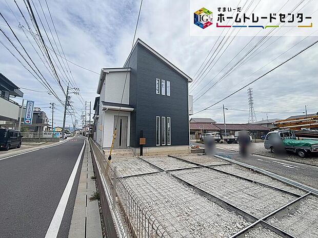 尾張旭市第２井田町　１号棟
２０２６年９月下旬完成予定☆
並列３台駐車可能、広々お庭付き♪
南側道路に面しており日当たり良好♪
ホームトレードセンター株式会社までお気軽にお問い合わせください☆