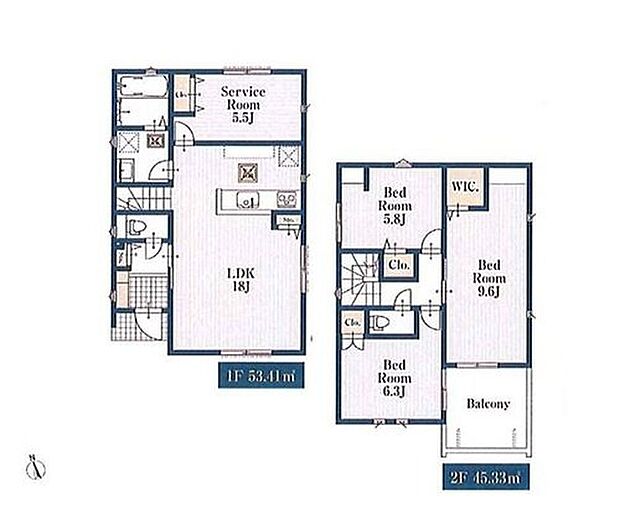 【3LDK+S】対面キッチン仕様の18帖の明るいリビング♪
窓付きで換気OKの納戸!居室としても◎
全居室フローリング仕様でお掃除ラクラク!
主寝室にはウォークインクローゼット完備♪