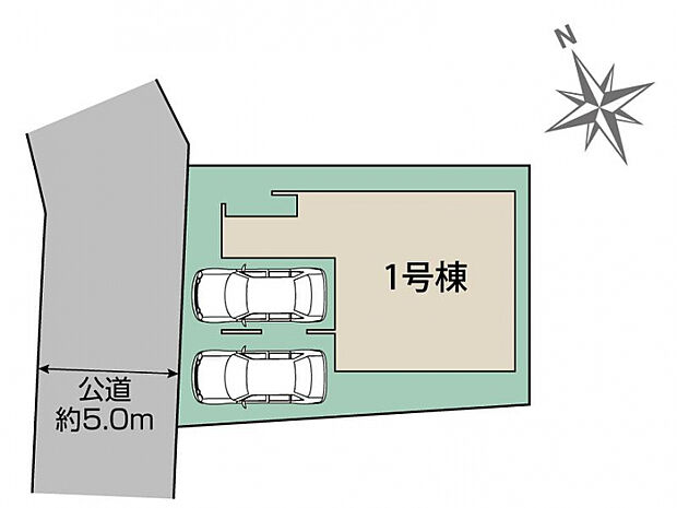 大府市共西町6丁目1棟 区画図