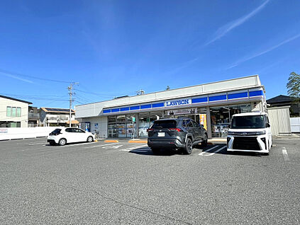 ローソン岡崎若松店 550m