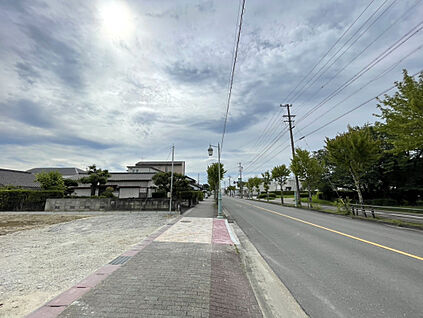 前面道路