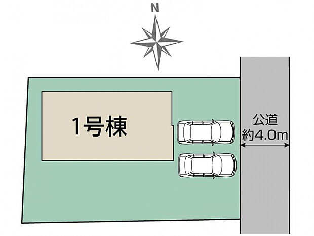 水戸市堀町3期1棟 区画図