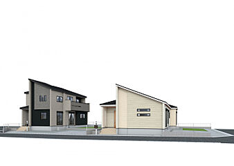 ブルーミングガーデン 茨城県土浦市天川1丁目3期2棟 外観