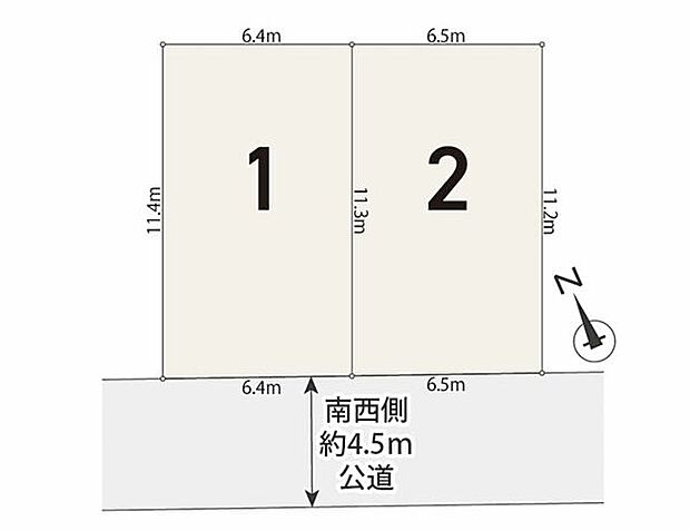 区画図
