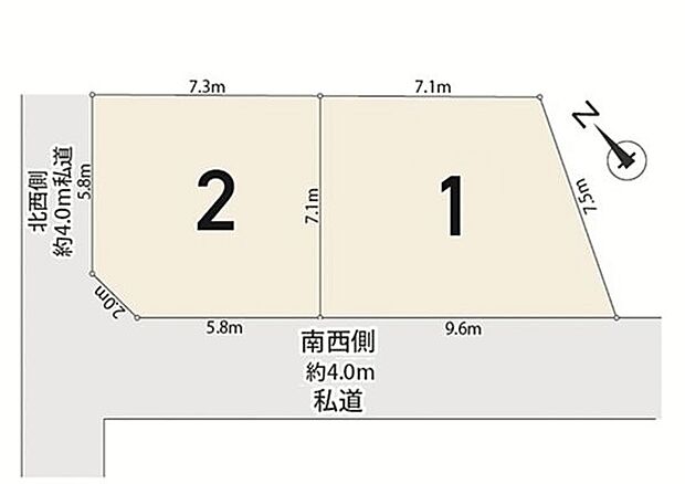 区画図