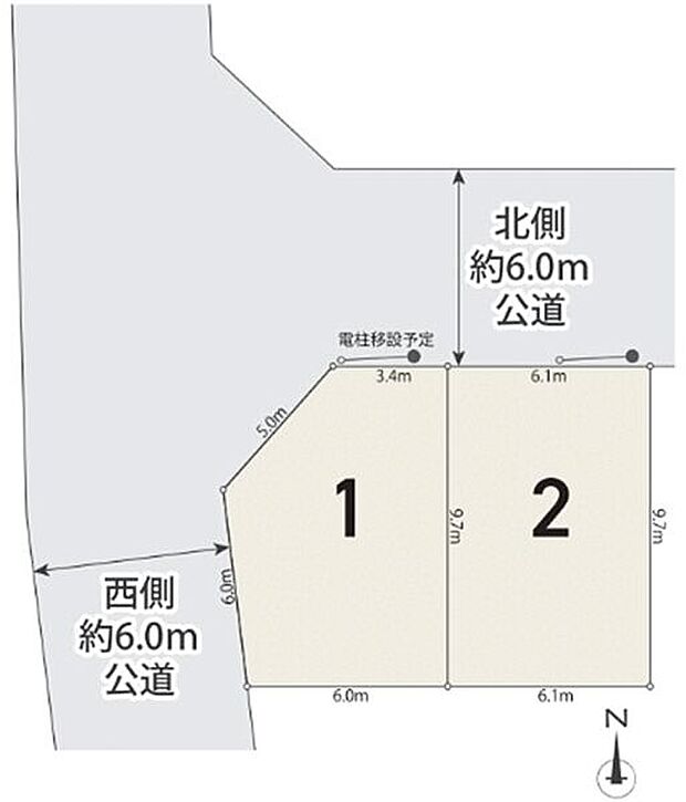 区画図