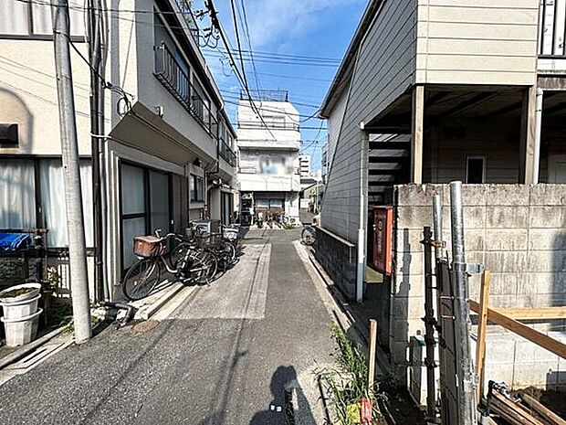 前面道路