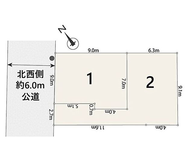 区画図