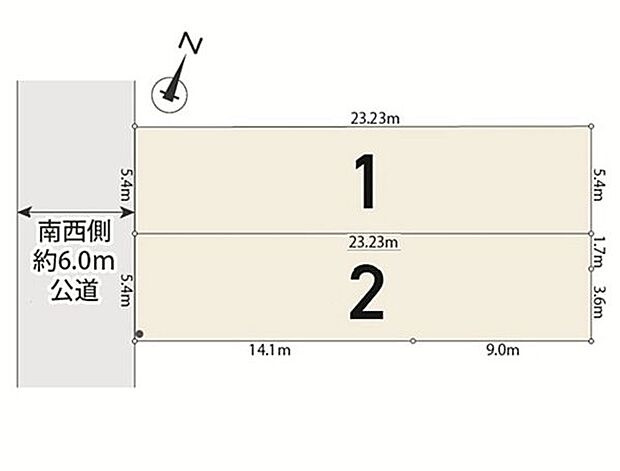 区画図