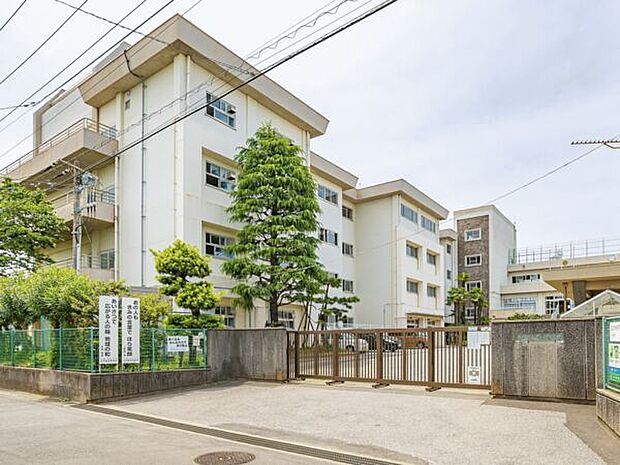 市川市立第八中学校（約308m）