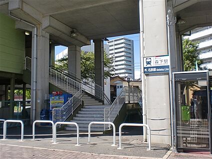 名古屋鉄道「森下」駅 1040m