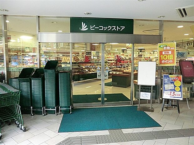ピーコックストア上池袋店(約553m)