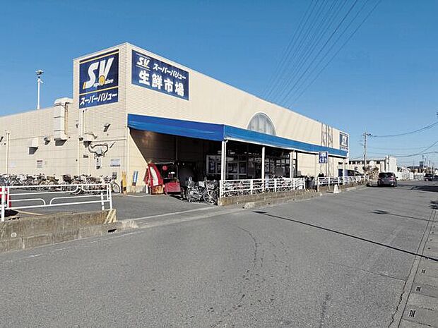 スーパーバリュー越谷店(約1,560m)