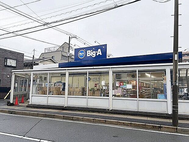 ビッグ・エー市川新田店(約517m)