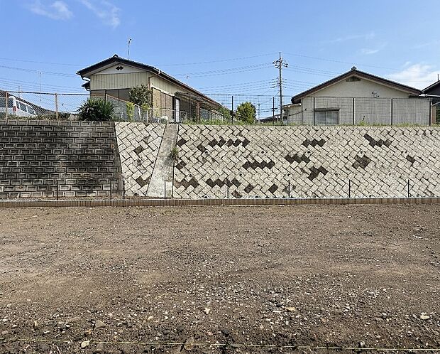 (5)区画 南側から撮影(2026年4月撮影) ※造成工事中