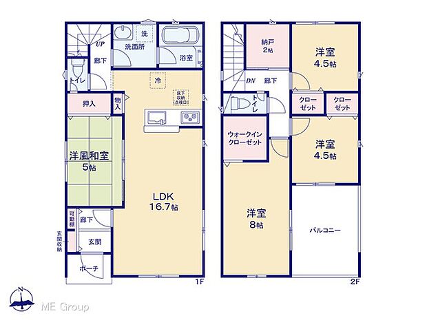 ◆３号棟◆～Floor plan～　図面と異なる場合は現況を優先
