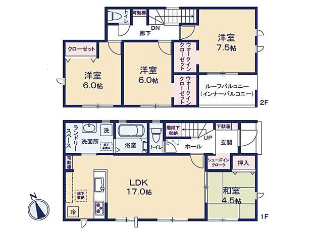 ～Floor plan～　図面と異なる場合は現況を優先致します。