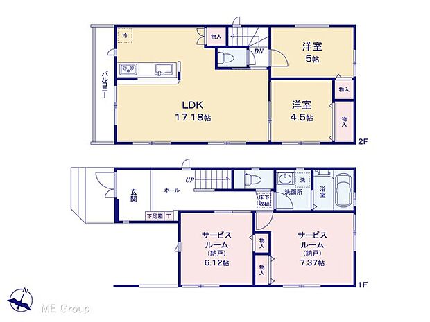 ~Floor plan~ 図面と異なる場合は現況を優先