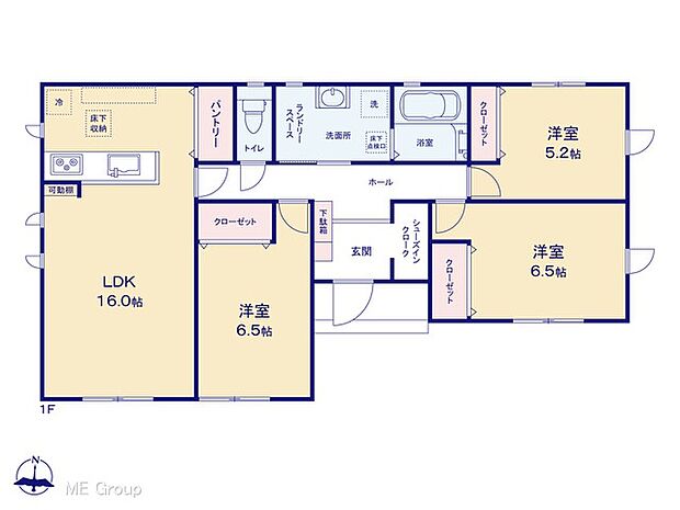～Floor plan～　図面と異なる場合は現況を優先