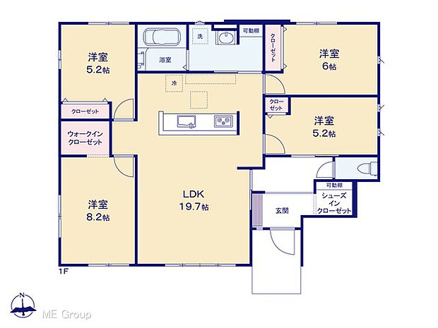 ~Floor plan~図面と異なる場合は現況を優先