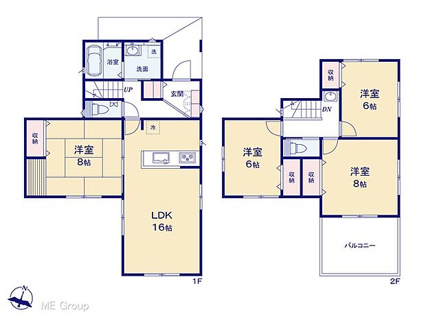 【4LDK】◆３号棟◆～Floor plan～　図面と異なる場合は現況を優先