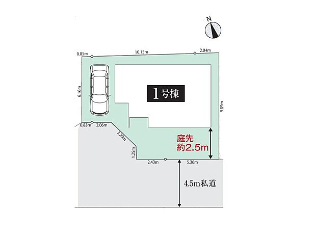 【区画図】Plot　map～  図面と異なる場合は現況を優先致します。
