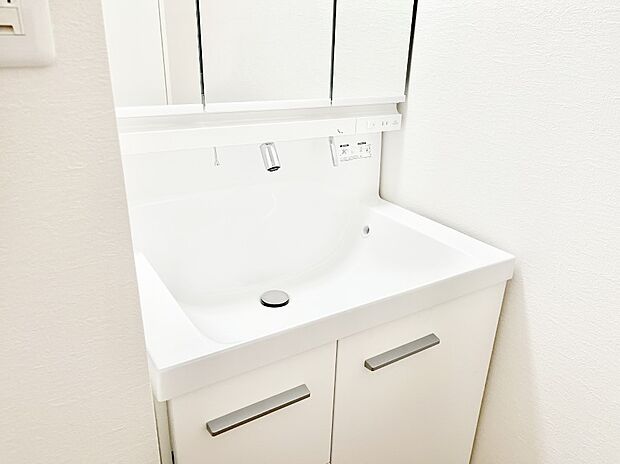 【その他設備(ハンドシャワー水栓)】ハンドシャワー付き！使いやすい洗面台。