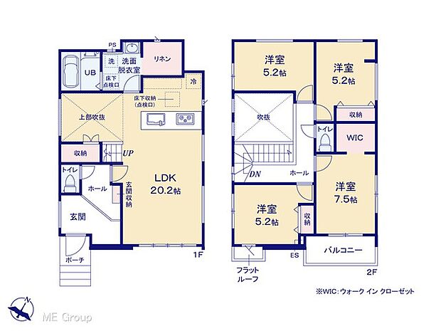 【4LDK】◆１号棟◆～Floor plan～　図面と異なる場合は現況を優先