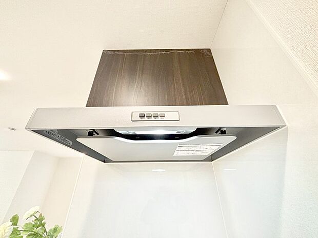 【その他設備(レンジフード)】基本的なお手入れはフィルターのみ！お手入れのしやすさも魅力です。