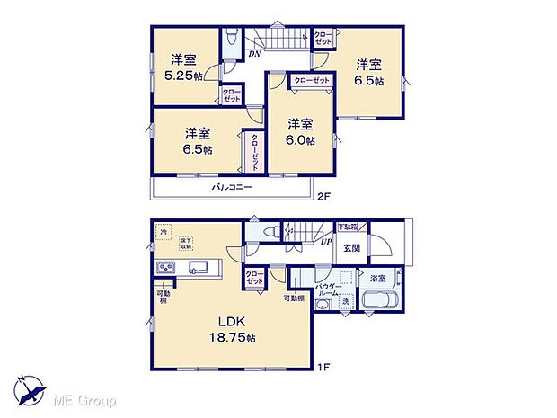 【4LDK】◆２号棟◆～Floor plan～　図面と異なる場合は現況を優先