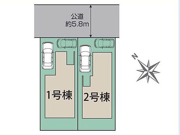 【区画図】～Plot map～図面と異なる場合は現況を優先
