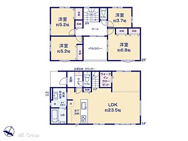 ～Floor plan～　図面と異なる場合は現況を優先 