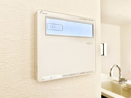 発電・温水設備(キッチン給湯スイッチ)