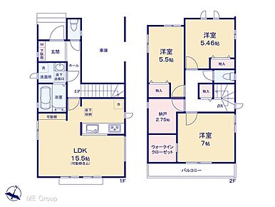 ◆B号棟◆～Floor plan～　図面と異なる場合は現況を優先 