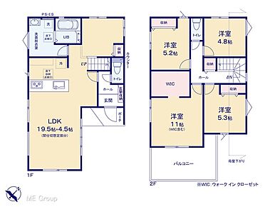 ◆１号棟◆～Floor plan～　図面と異なる場合は現況を優先 