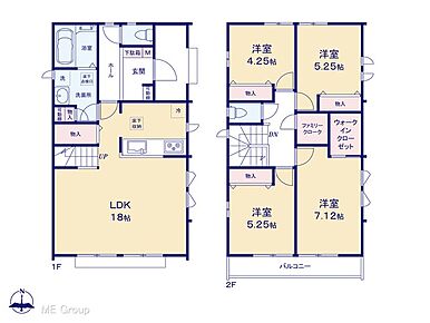 ～Floor plan～図面と異なる場合は現況を優先 