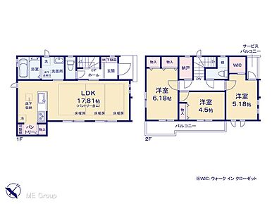 ◆B号棟◆～Floor plan～　図面と異なる場合は現況を優先 