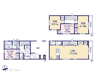 ◆A号棟◆～Floor plan～　図面と異なる場合は現況を優先 