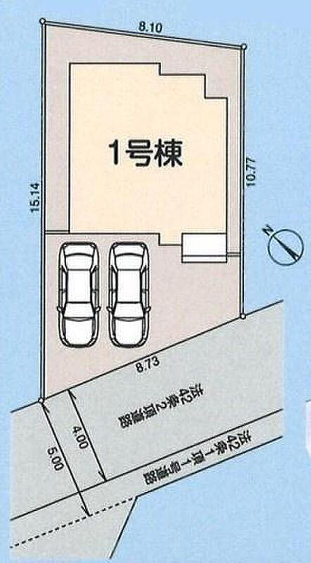 落ち着いた住環境♪
駐車スペースは並列2台分♪
来客時にも便利ですね♪