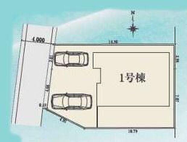 お車も2台駐車可能です！
南側には庭があり、ガーデニングなどを楽しめます☆