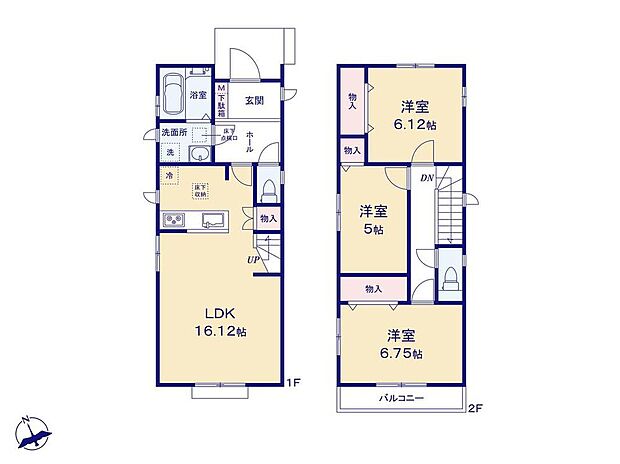 (A号棟)、価格3990万円、3LDK、土地面積121.56m2、建物面積84.66m2